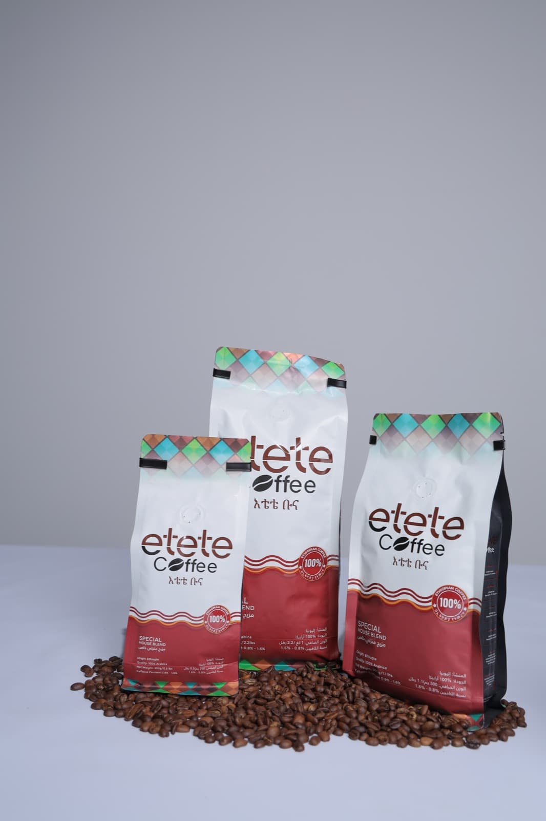 Etete roasted coffee